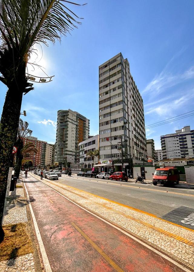 Otimo Loft Pe Na Areia Na Praia Da Guilhermina Sp Daire Praia Grande Dış mekan fotoğraf