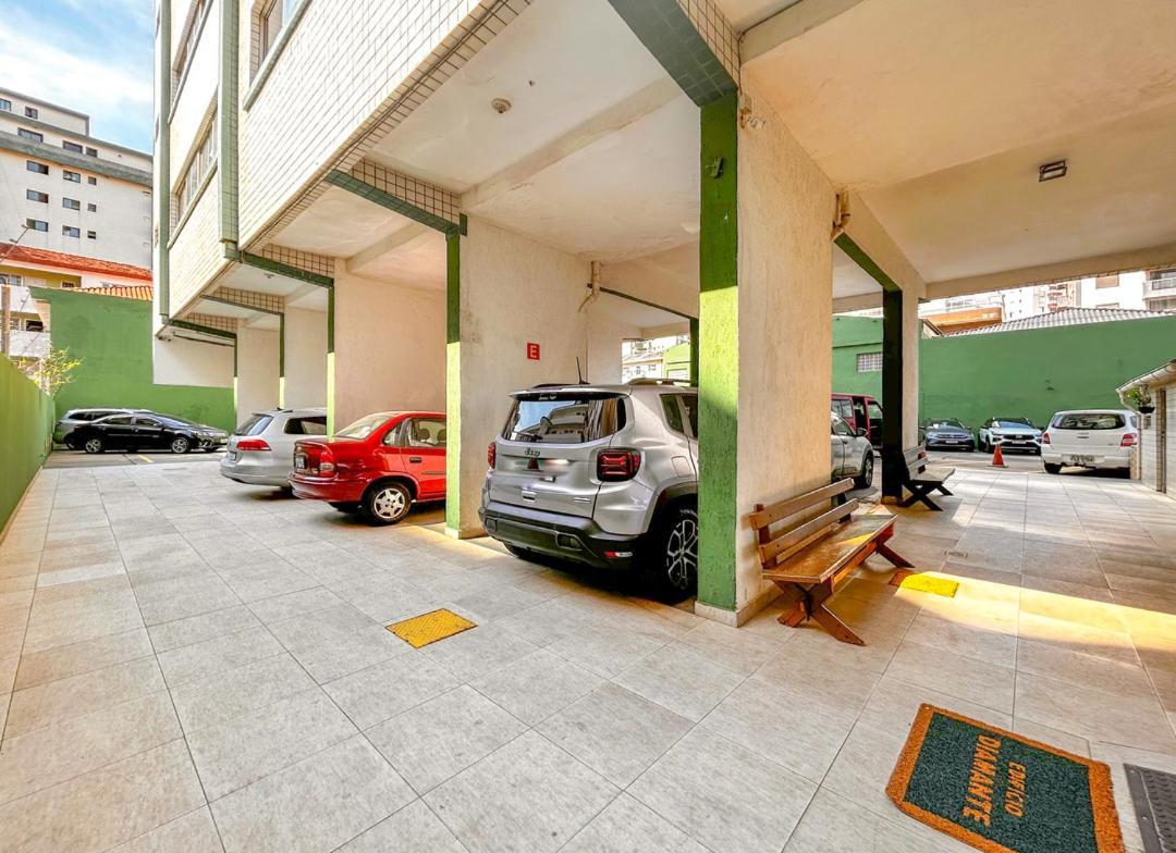 Otimo Loft Pe Na Areia Na Praia Da Guilhermina Sp Daire Praia Grande Dış mekan fotoğraf